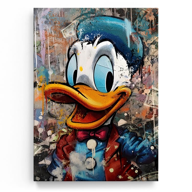 Artmazing Leinwandbild Urban Duck
