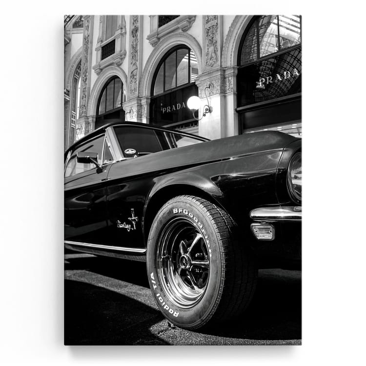 Artmazing Leinwandbild Milano Mustang