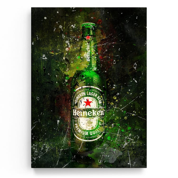 Artmazing Leinwandbild Heineken Hues