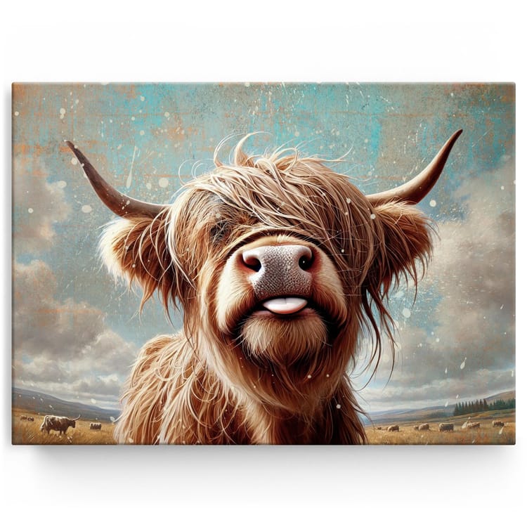 Artmazing Leinwandbild Moo