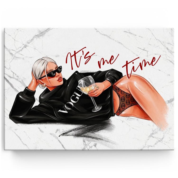 Artmazing Leinwandbild It's Me Time