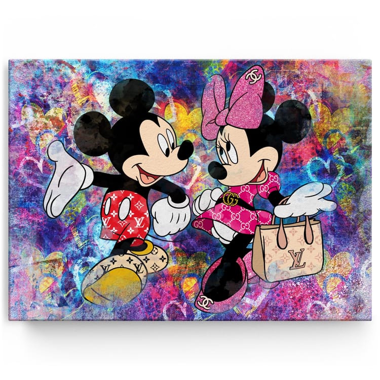 Artmazing Leinwandbild Love in Colors