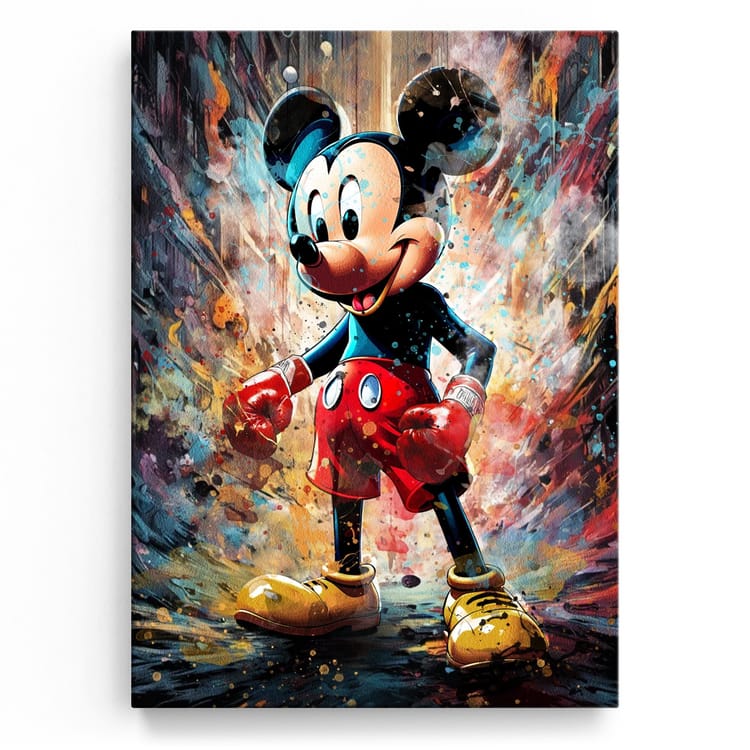Artmazing Leinwandbild Mickey Balboa