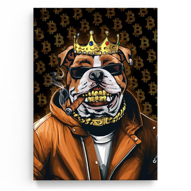 Artmazing Leinwandbild Pitcoin