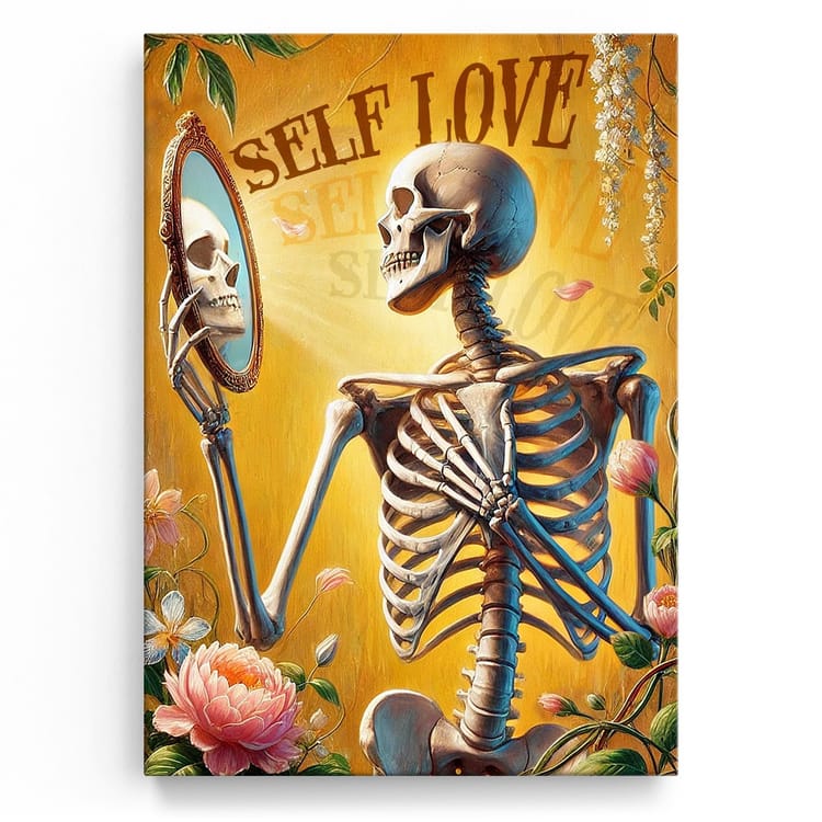 Artmazing Leinwandbild Mirror Mirror