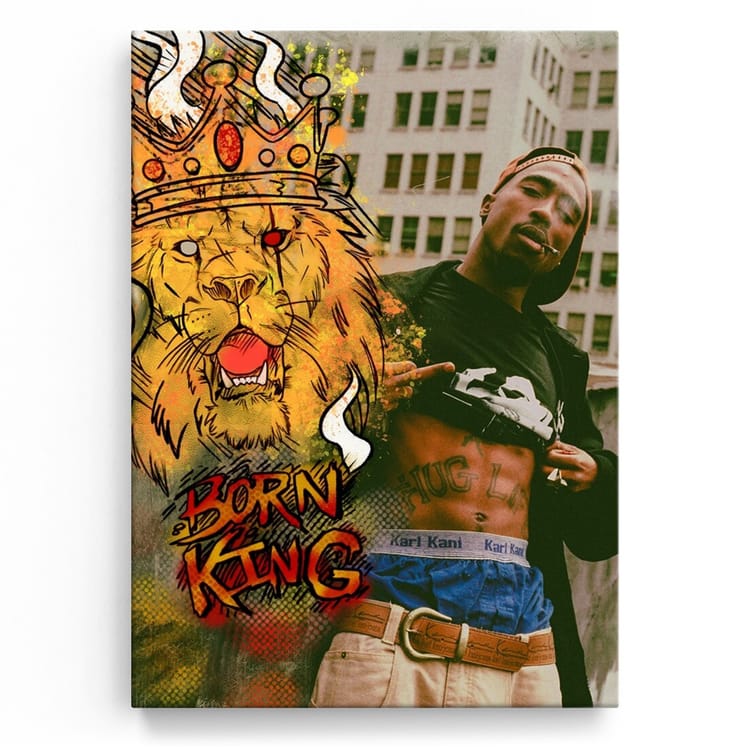 Artmazing Leinwandbild Born King