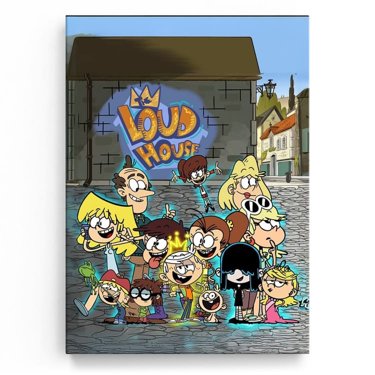 Artmazing Leinwandbild Loud House