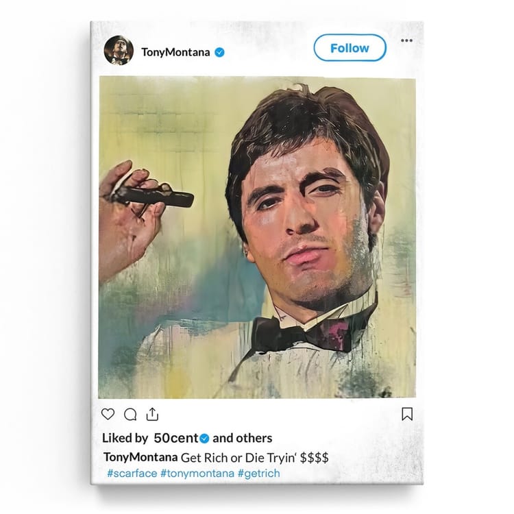 Artmazing Leinwandbild Insta is Yours