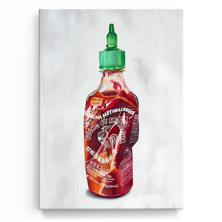 Artmazing Leinwandbild Hot Sauce